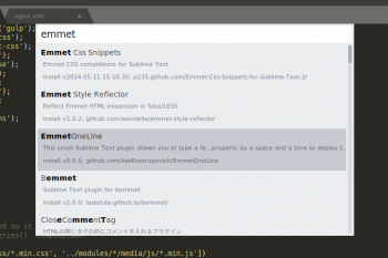 Плагины для Sublime Text 3